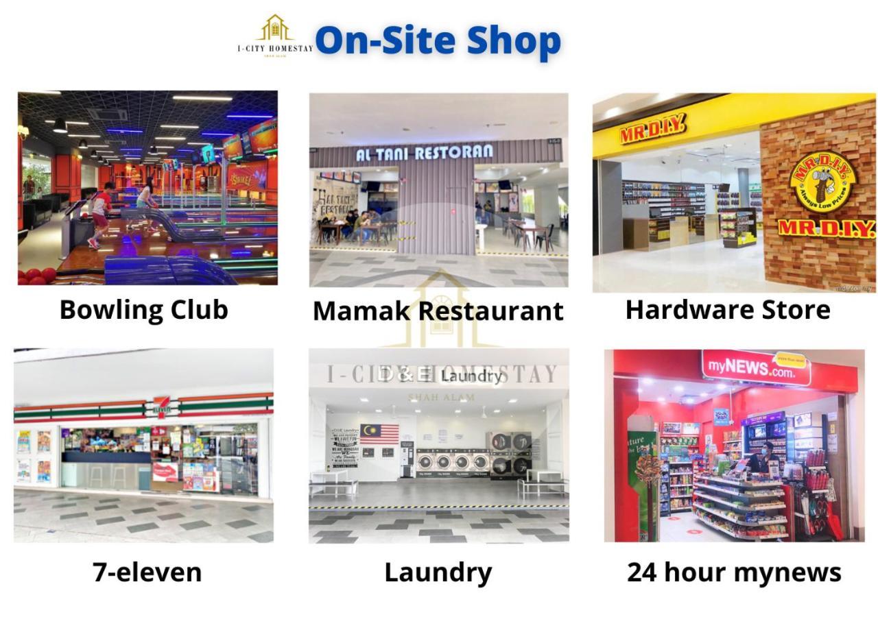 I-City Homestay - Shah Alam, Hospital Shah Alam, Uitm, Central Mall Sogo, Seksyen 7 Ngoại thất bức ảnh