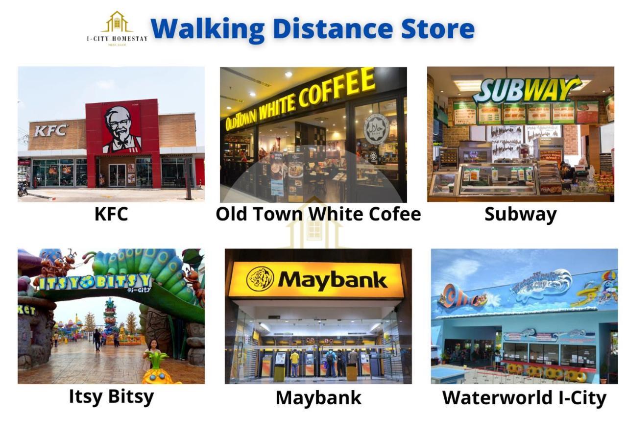 I-City Homestay - Shah Alam, Hospital Shah Alam, Uitm, Central Mall Sogo, Seksyen 7 Ngoại thất bức ảnh